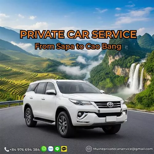 Sapa to Cao Bang Private Car